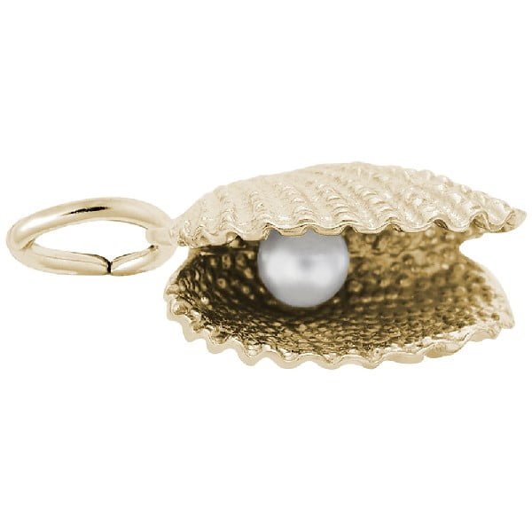 Oyster Shell With Pearl