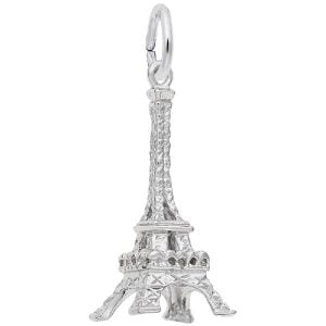 silver Medium Eiffel Tower charm