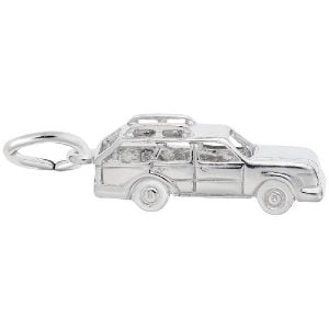 station wagon silver charm