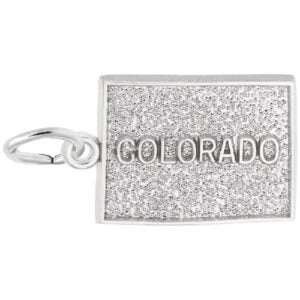 silver colorado charm