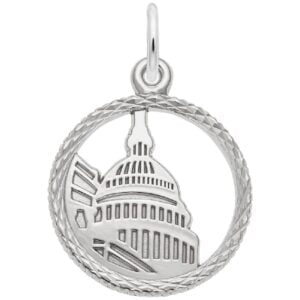 Capitol Building Disc Charm