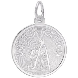 Confirmation Disc Charm