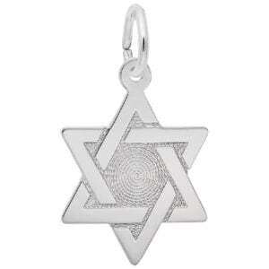 Star Of David With Brocade Center