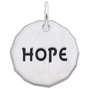 Hope Charm Tag