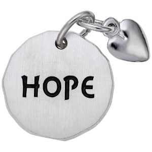 Hope Tag With Heart