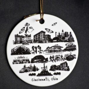 Cincinnati Scene Ornament