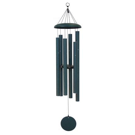 engravable wind corinthian chimes green