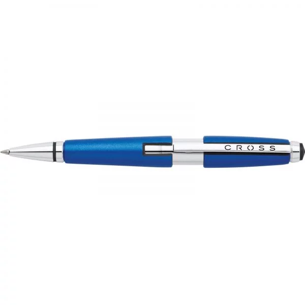 cross edge rollerball pen nitro blue