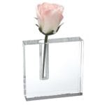 Optical Crystal Bud Vase