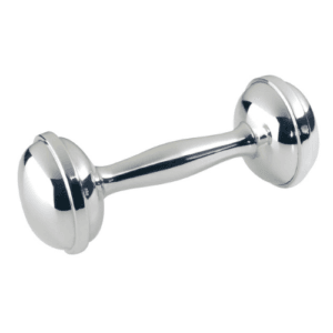 Sterling Silver Baby Rattle