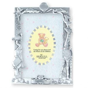 Best Buddies Birth Record Pewter Picture Frame
