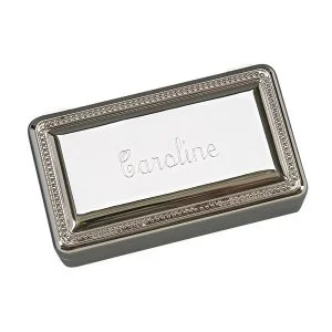 Silver Plate Jewelry Box