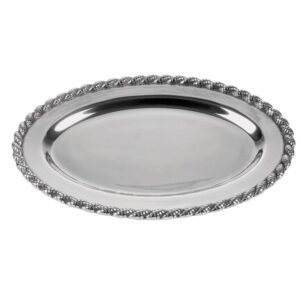Aluminum Oval Serving Tray