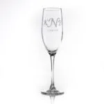 crystal champagne flutes
