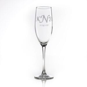 crystal champagne flutes