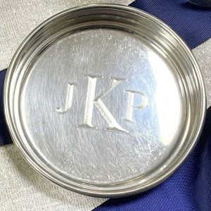 engravable pewter coaster