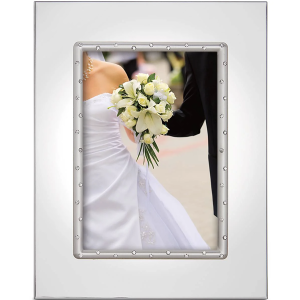 Silverplate 5x7 Picture Frame