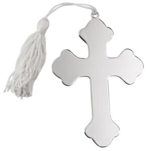 Silverplated Cross Ornament
