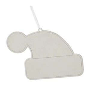 Silverplated Santa Hat Ornament