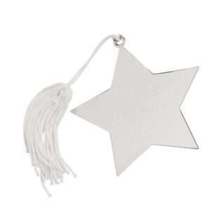 Silverplated Star Ornament