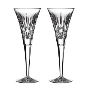waterford Classic Lismore Toasting Flute, Pair